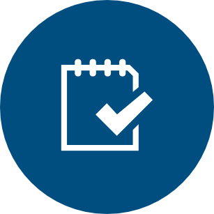 Strichzeichnung eines Kalenders